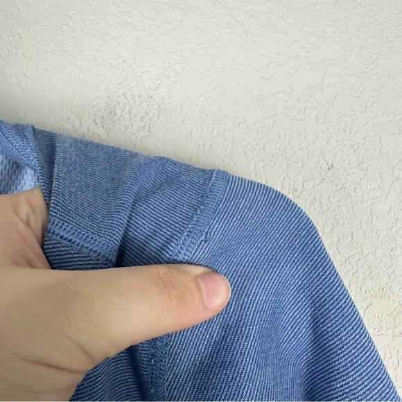 Patagonia Blue Long Sleeve Capilene Henley Size Large - Picture 5 of 5